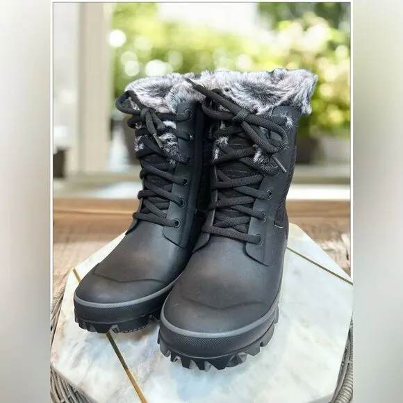 🔥 BOGS Winter Snow Insulated Arcata Waterproof Ice Traction Boots Size 7
