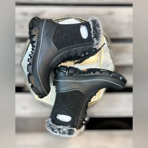 🔥 BOGS Winter Snow Insulated Arcata Waterproof Ice Traction Boots Size 7