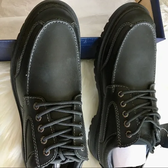 🆕 Dockers Men's Overton Black Leather Shoes