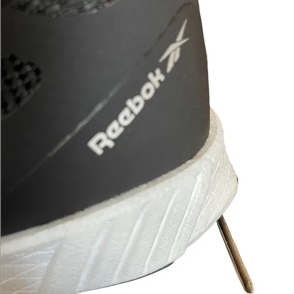 - Reebok work fusion flex wave work compositive toe black/white shoes size…