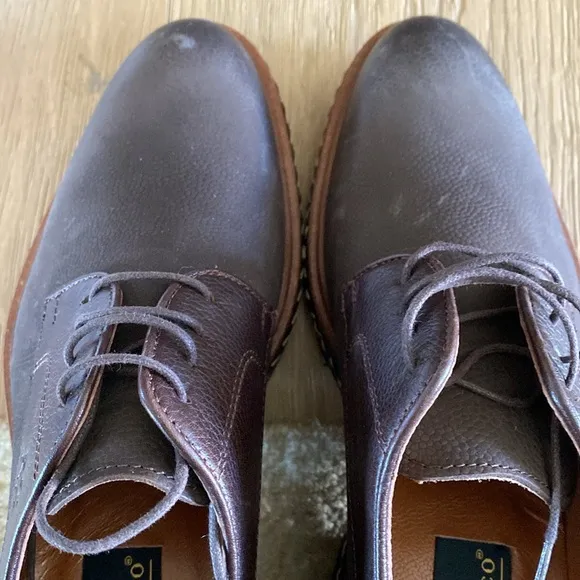 100% Genuine Leather Lace-up Dress shoes by Paul Branco mens