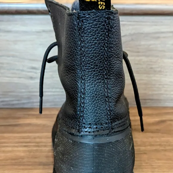 1460 Fleece Lined Dr. Martens Black Leather Men's Boots