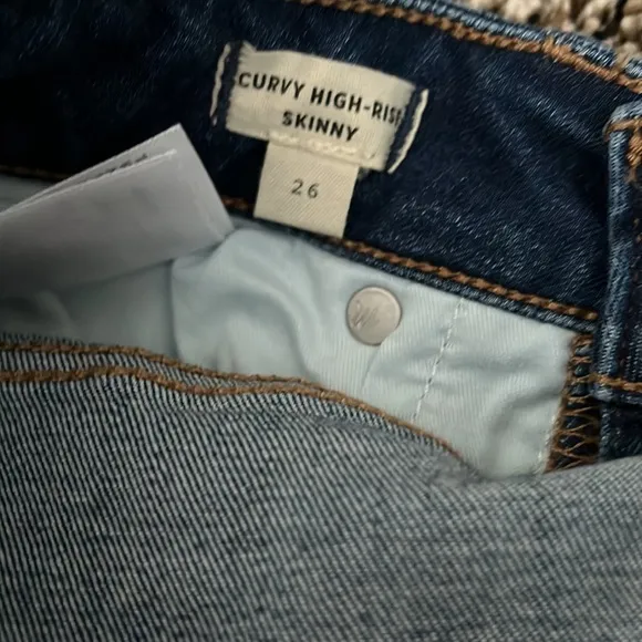 *2/$90, 3/$80 4/$70* Madewell Curvy High-Rise Skinny, NWOT