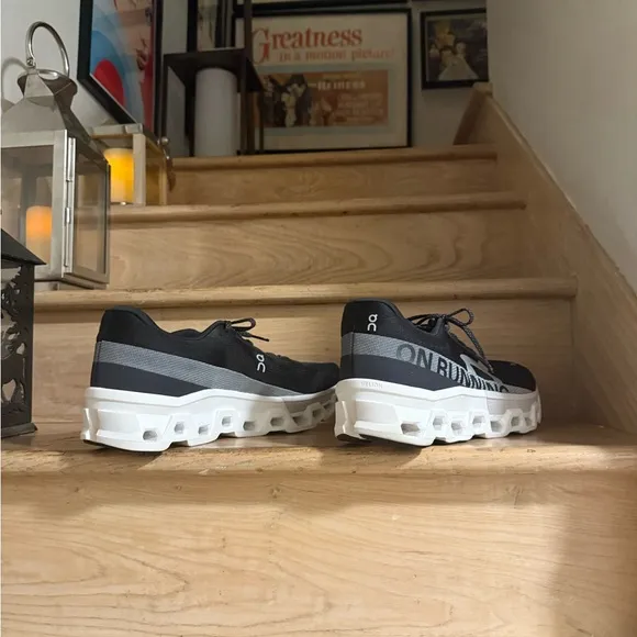 40% ⬇️ MSRP - On CloudMonster 2, Black, Men’s 14US