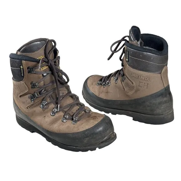 7″ Meindl Steel Toe GTX San Ramon Ground Boots Men's Sz‎ US 10.5 #5045-55