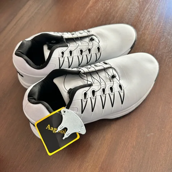 AAGOOLA New Men's Pro Waterproof Golf Shoe Wear-resistant Breathable size 39