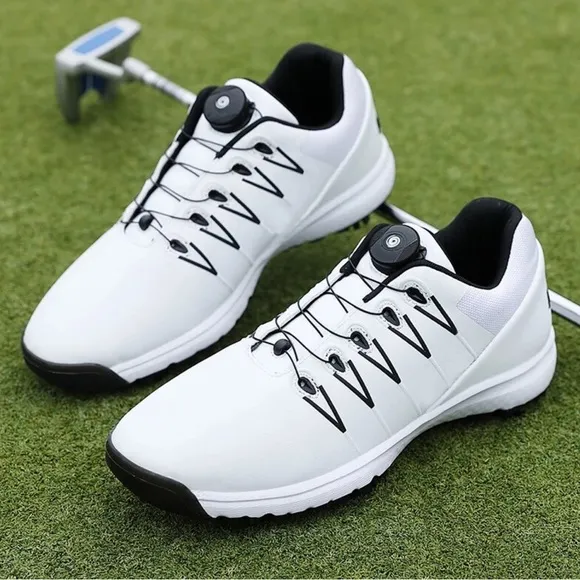 AAGOOLA New Men's Pro Waterproof Golf Shoe Wear-resistant Breathable size 39