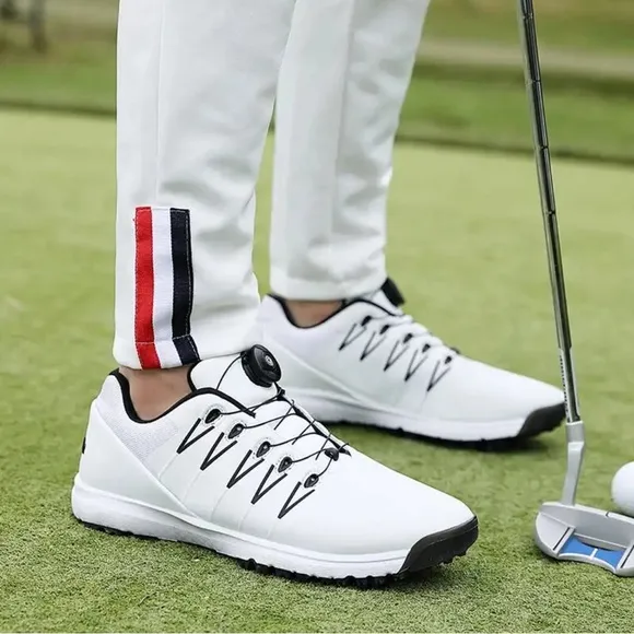 AAGOOLA New Men's Pro Waterproof Golf Shoe Wear-resistant Breathable size 39