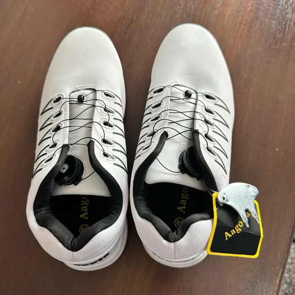 AAGOOLA New Men's Pro Waterproof Golf Shoe Wear-resistant Breathable size 39
