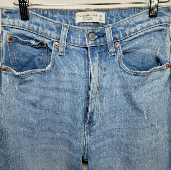 Abercrombie &amp; Fitch The 90's Baggy Ultra High Rise 26/2S