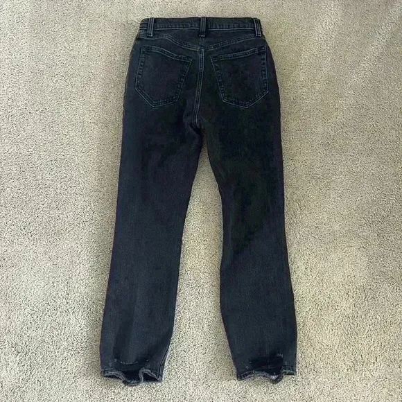 Abercrombie &amp; Fitch Ultra High Rise Ankle Straight Jean Size 26