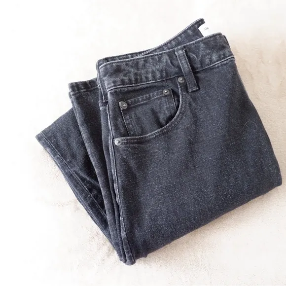 ABERCROMBIE Curve Love Split Hem Skinny Jeans