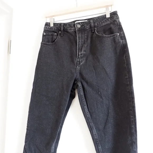 ABERCROMBIE Curve Love Split Hem Skinny Jeans