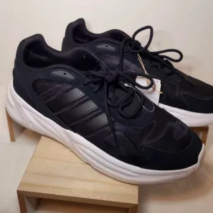 Adias Athletic Sneakers LowTop Sporty Streetwear Tennis Shoes Mens Blk Sz US 13M