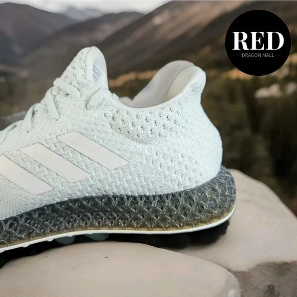 Adidas 4D Futurecraft Running Linen Green Shoe GX6603 - Men's Size 8