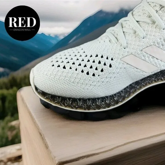 Adidas 4D Futurecraft Running Linen Green Shoe GX6603 - Men's Size 8