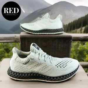 Adidas 4D Futurecraft Running Linen Green Shoe GX6603 - Men's Size 8