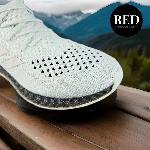 Adidas 4D Futurecraft Running Linen Green Shoe GX6603 - Men's Size 8