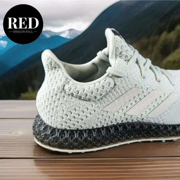 Adidas 4D Futurecraft Running Linen Green Shoe GX6603 - Men's Size 8