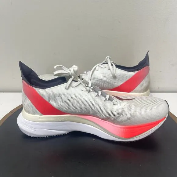 Adidas Adizero Boston 12 Men 8.5 Running Shoes White Red Lightstrike Pro Aurora