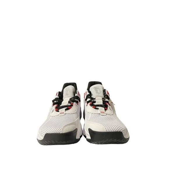 Adidas Dame 7 Mens Size 11 Basketball Shoe White Black Red Athletic Trainer