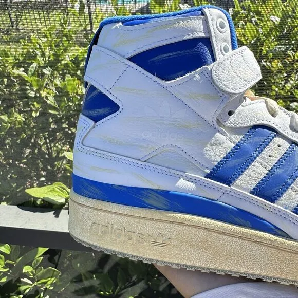 Adidas Forum 84 High Worn Blue Men's Athletic Shoes GZ6467 Size 13