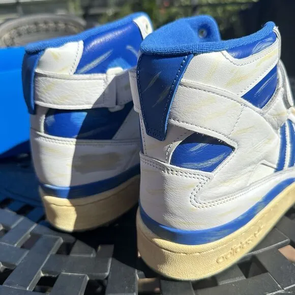 Adidas Forum 84 High Worn Blue Men's Athletic Shoes GZ6467 Size 13
