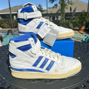 Adidas Forum 84 High Worn Blue Men's Athletic Shoes GZ6467 Size 13