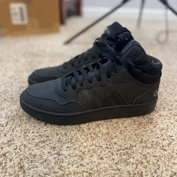 Adidas Men’s Black High Too Sneakers Size 11.5