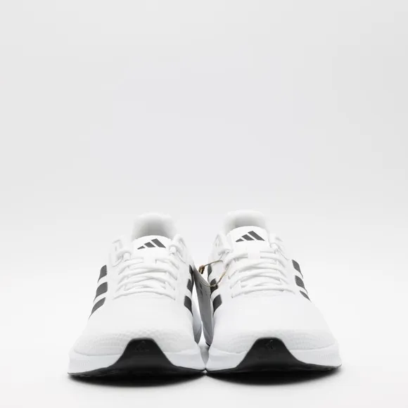 Adidas Men's Breathable Cushion Runfalcon 3 Low Running Shoes White Size 9