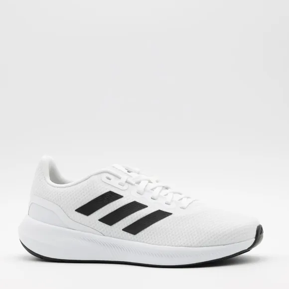 Adidas Men's Breathable Cushion Runfalcon 3 Low Running Shoes White Size 9