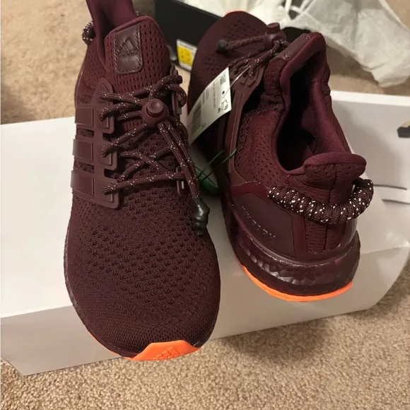 Adidas Men's Maroon Running Shoes