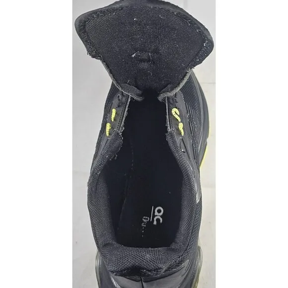 Adidas Men's Quadcube  Black/Yellow Athletic Trainers Sneakers Size 6.5