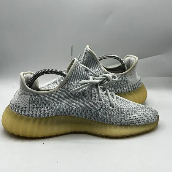 Adidas Mens Yeezy Boost 350 V2 Cloud White Non-Reflective Size 8.5 Comfort Shoes