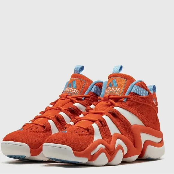 Adidas New with box Crazy 8 &quot;Team Orange&quot; sneakers$176