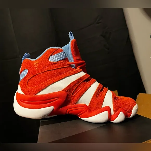 Adidas New with box Crazy 8 &quot;Team Orange&quot; sneakers$176