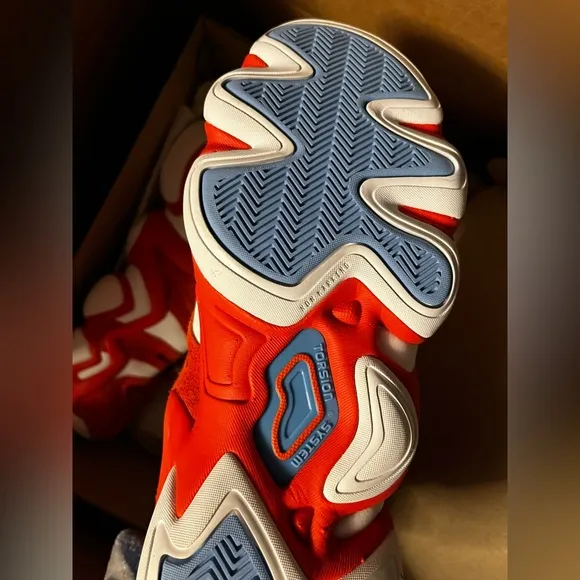 Adidas New with box Crazy 8 &quot;Team Orange&quot; sneakers$176