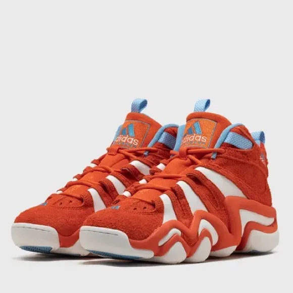 Adidas New with box Crazy 8 &quot;Team Orange&quot; sneakers$176