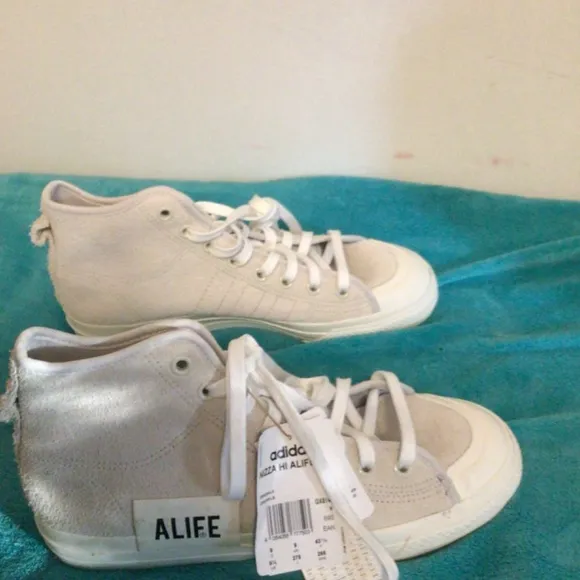 ADIDAS NIZZA HI  ALIFE SNEAKERS SZ 9.5 NWT
