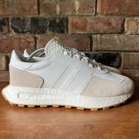 Adidas Originals Retropy Suede Boost White Gum Sneakers Retro HR1421 Men's 12