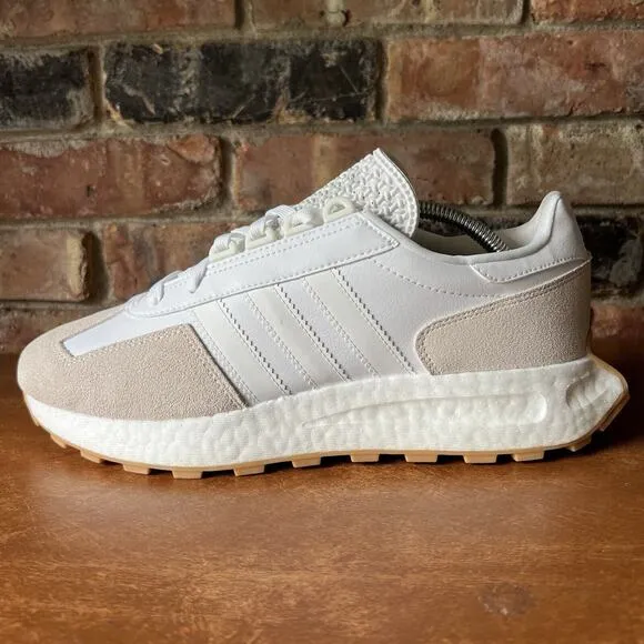 Adidas Originals Retropy Suede Boost White Gum Sneakers Retro HR1421 Men's 12