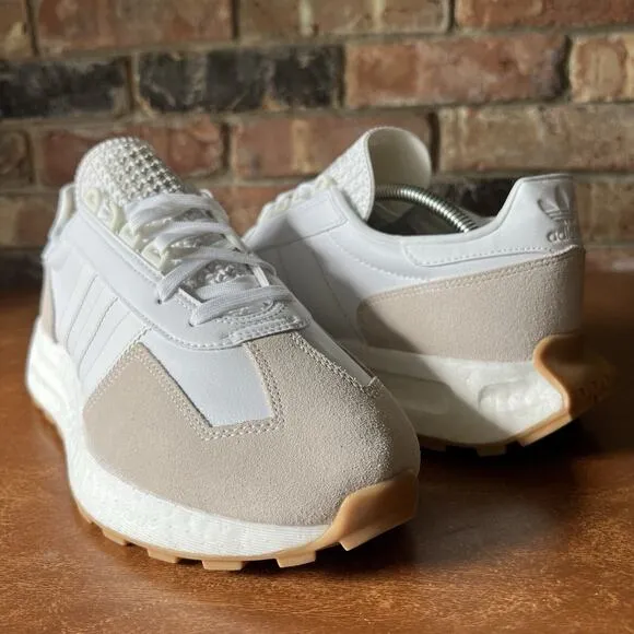 Adidas Originals Retropy Suede Boost White Gum Sneakers Retro HR1421 Men's 12