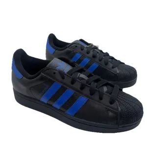 Adidas ORIGINALS SUPERSTAR II Men's Casual shoes - Blue and Black - Size M9.5