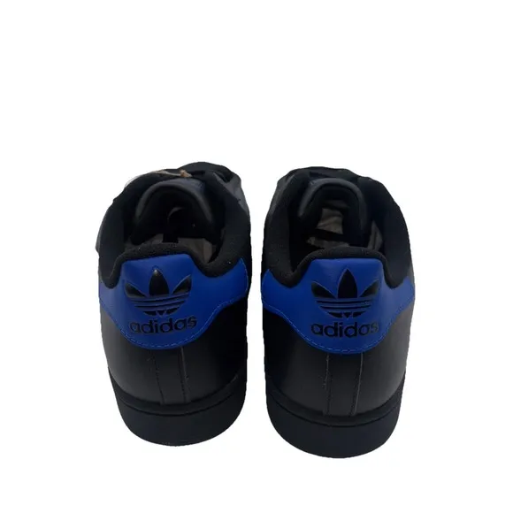 Adidas ORIGINALS SUPERSTAR II Men's Casual shoes - Blue and Black - Size M9.5