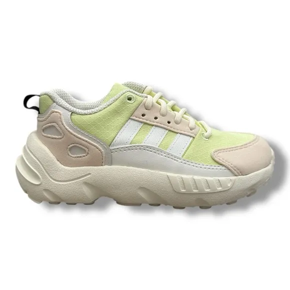 adidas Originals ZX 22 (Toddler) Off-White/White/Almost Lime size 12