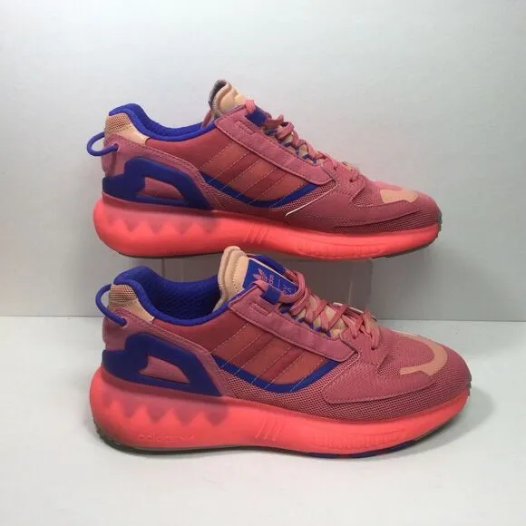 Adidas Originals ZX 5K Boost Sneakers Womens Size 11 Hazy Rose Pink Shoes GZ7876