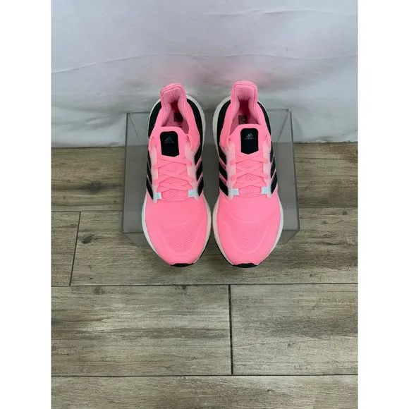 Adidas Running Shoes Ultraboost 22 Cushioned Athletic Pink Black Women's
