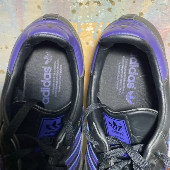 Adidas Samba OG 2010 Trainers Black and Purple Men's sneakers size 9