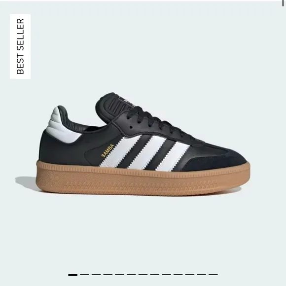 Adidas Samba XLG Black and White Men's Shoes