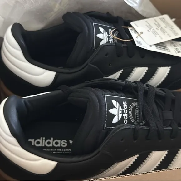 Adidas Samba XLG Black and White Men's Shoes